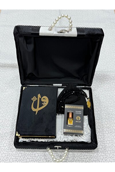 Set Sepetim Erkek Bohça Lüx Premium Set – Siyah