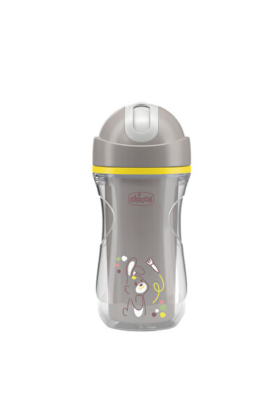 Chicco Ποτηράκι Sport Γκρι Για 14+ Μηνών