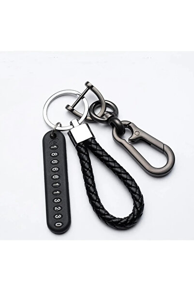 choice2 Style 1 Trendy DIY Mobile Plate Pendant Keychain for Men Punk Simple ...