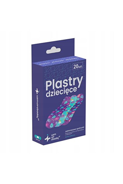 NO BRAND Sam Się Zbadaj Plasturi pentru copii 20 buc.