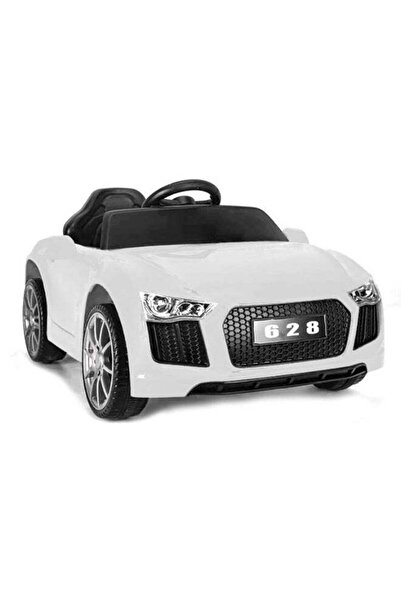 Fun Moment Kids Electric Car with Remote Control, LED Lights, and Music