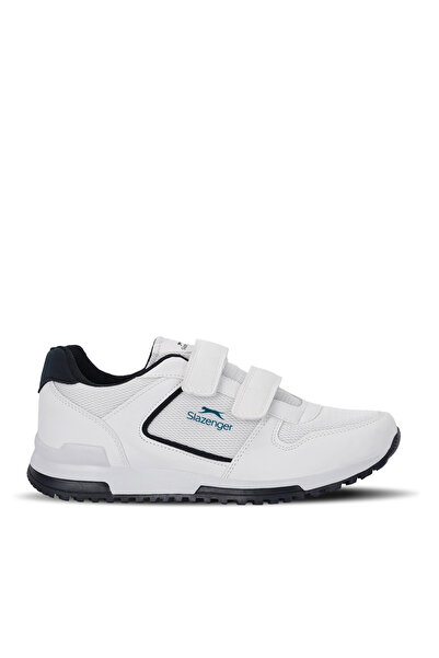 Slazenger Allure I Women's Velcro White Casual Sneakers