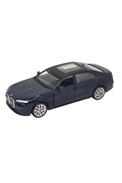 JPT BMW 7 Series Blue 1:34 Diecast Pull Back Model no box