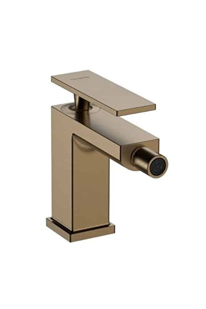 Hansgrohe Tecturis E смесител за биде, матиран бронз, с отводнител