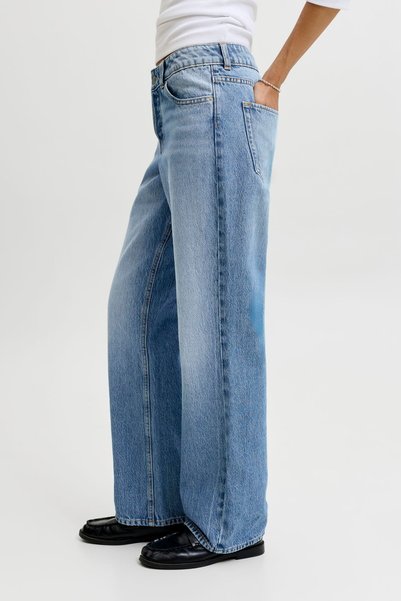 Jack & Jones Kadin Loose Leg Orta Bel Jean - Seville