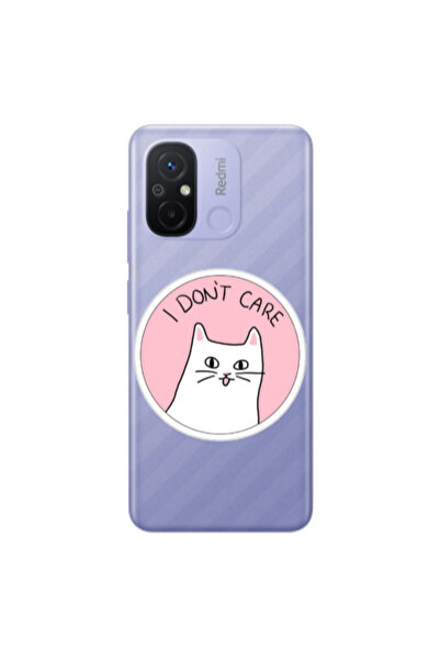 Other Xiaomi Redmi 12C I dont Care Transparent Silicone TPU Θήκη