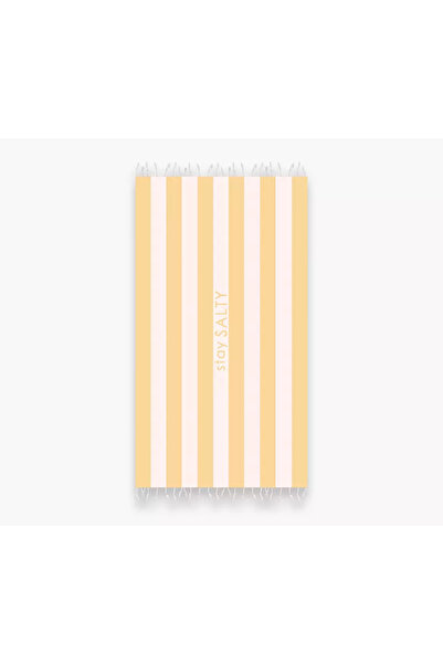 Nef Nef Homeware Λεία Πετσέτα Θαλάσσης 90x170 Nef-Nef Homeware - 131-Κίτρινο