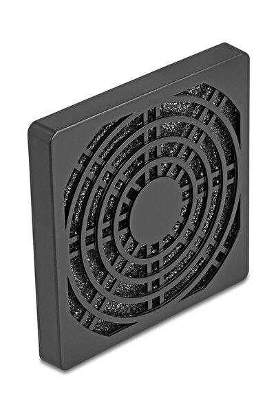 DELOCK σχάρα για 80mm ανεμιστήρα 67311 με φίλτρο σκόνης, πλαστική, μαύρη