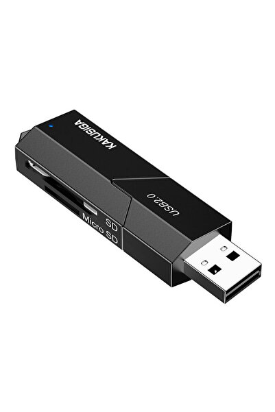 KAKUSİGA Αναγνώστης καρτών KSC-1411 για SD & micro SD, 480Mbps, σύνδεση USB, ...