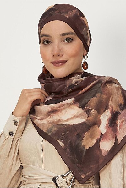 Alvina Flower-Patterned Fresh Shawl 8646