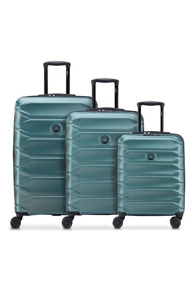 Delsey Paris Meteor 4 Rollen Kofferset 3-teilig mit Dehnfalte