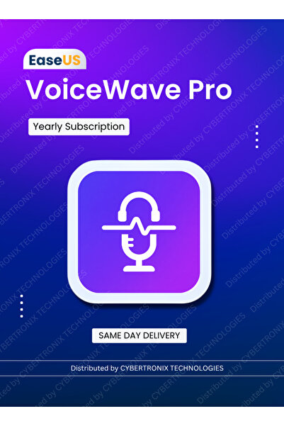 EaseUS VoiceWave Pro | 1 Device for 1 Year | Digital License | SAME DAY DELIVERY