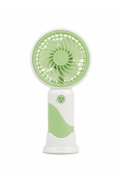 fcx Mini Fan Telefon Standlı 3 Kademeli USB Şarjlı Taşınabilir El Vantilatörü