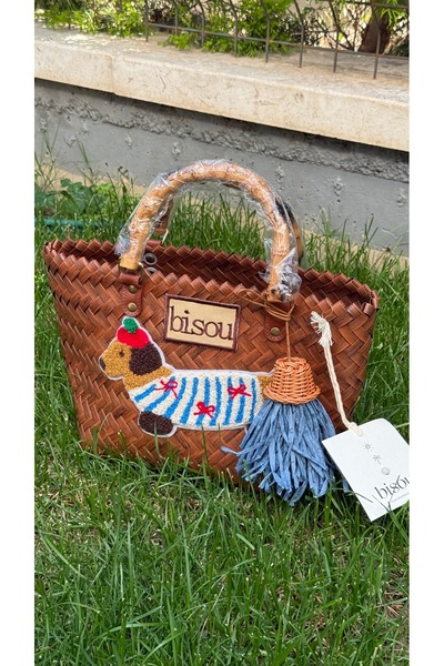 Bisou Bali köpek desen çanta