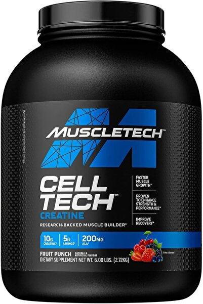 MUSCLETECH Cell-Tech Performance Series Dietary Supplement, Fruit Punch, 6 lbs