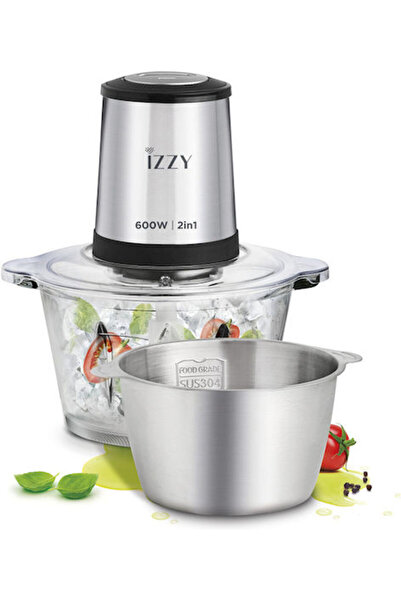 izzy IZ-6904 Πολυκόφτης 600W με ανοξείδωτο κάδο 1.8 λίτρων Κωδικός: 224106