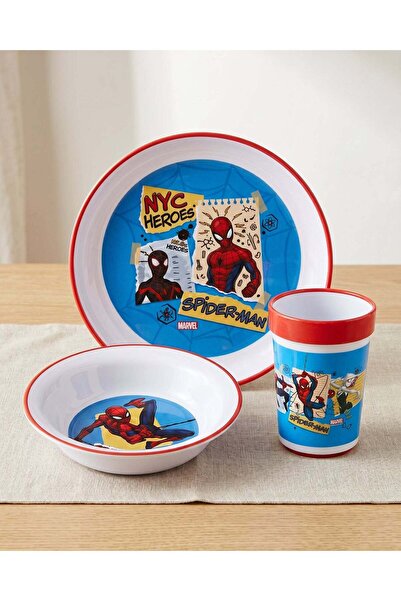 REDTAG Red Spider-Man 3-Piece Breakfast Set