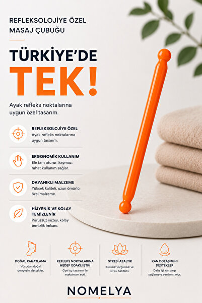 Nomelya Akupuntur Masaj Çubuğu