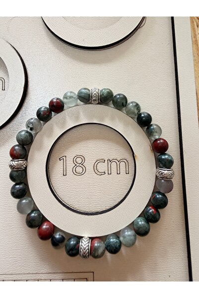 gemsartdeco Kantaşı Natural Stone Bracelet (Special for Thick Wrists 18 cm)
