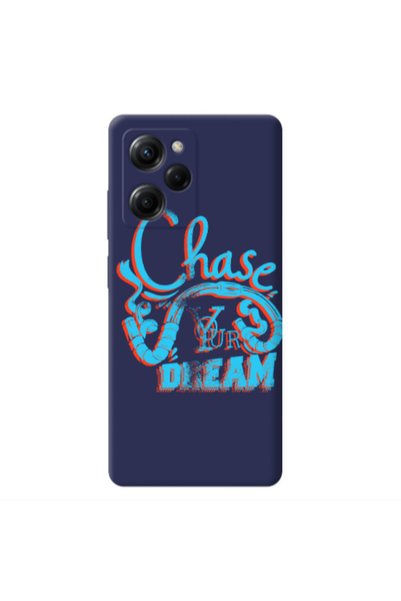 Other Xiaomi Poco X5 Pro Chase Your Dream Dark blue Colored Silicone TPU Θήκη