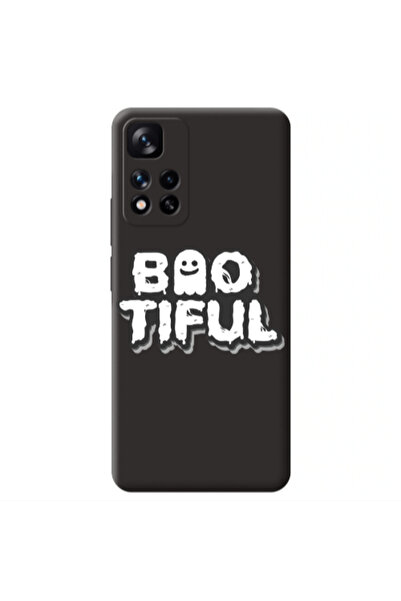 Other Xiaomi Redmi Note 11 Pro 5G Baotiful Black Colored Silicone TPU Θήκη