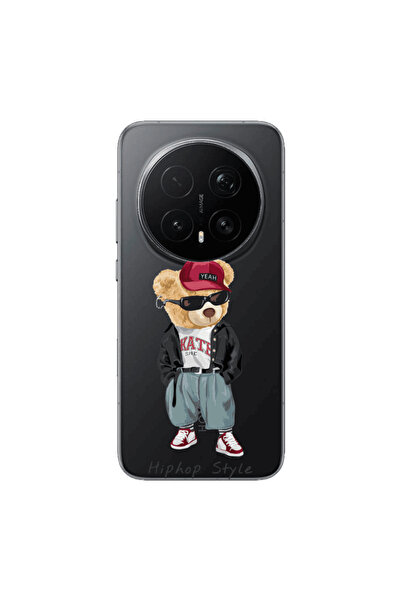 Other Honor Magic 8 Lite Pro Hip hop style Transparent Silicone TPU Θήκη