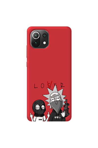 Other Xiaomi Mi 11 Lite Rick Loser Red Colored Silicone TPU Θήκη