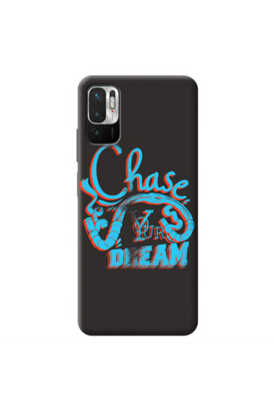 Other Xiaomi Redmi Note 10 Pro 5G Chase Your Dream Black Colored Silicone TPU...