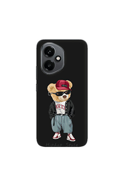 Other Honor Magic 400 Hip hop style Black Colored Silicone TPU Θήκη
