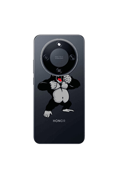 Other Honor Magic 8 Lite Angry Gorilla2 Transparent Silicone TPU Θήκη