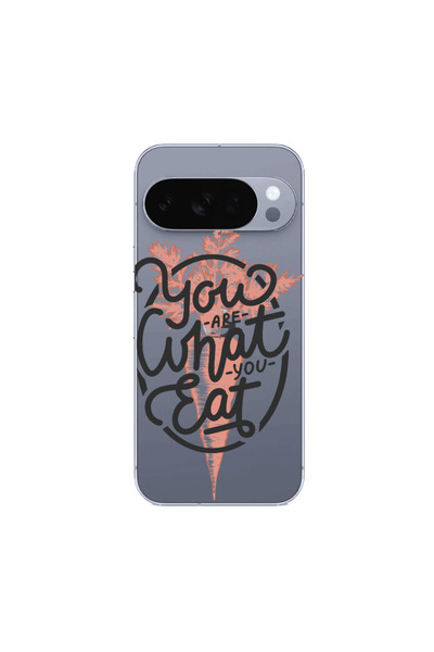 Other Google Pixel 10 Pro You are What You Eat Transparent Silicone TPU Θήκη