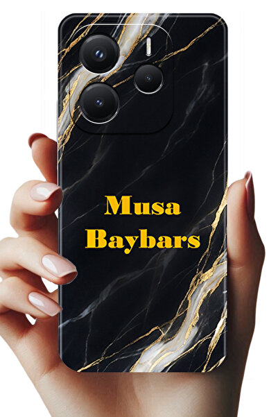 Noprin Xiaomi Redmi Note 14 4G Kılıf - İsimli Yazılı Kişiye Özel Kişileştirel...