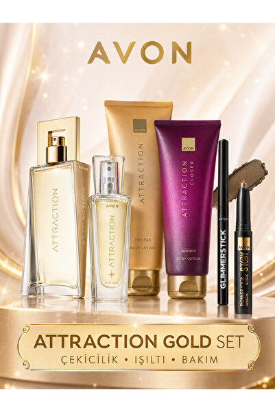 AVON Attraction Gold Set