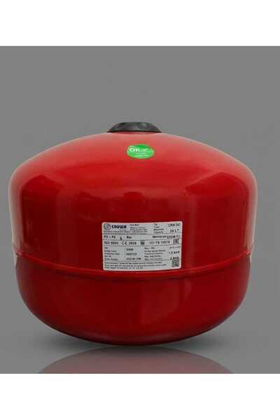 CRUWA 24 Litre Küre Tipi Genleşme ve Basınç Denge Tankı