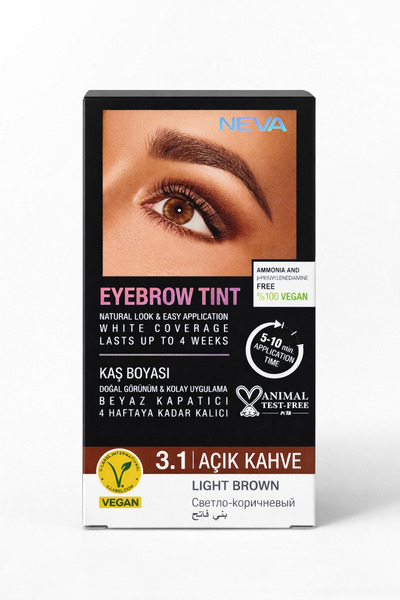 Neva Kaş Boyası Seti (vegan) 3.1 AÇIK KAHVE - Lıght Brown