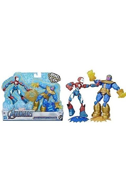 Hasbro Αβέντζερς Μπεντ Ν Φλεξ Διπλό Πακέτο (E9197)