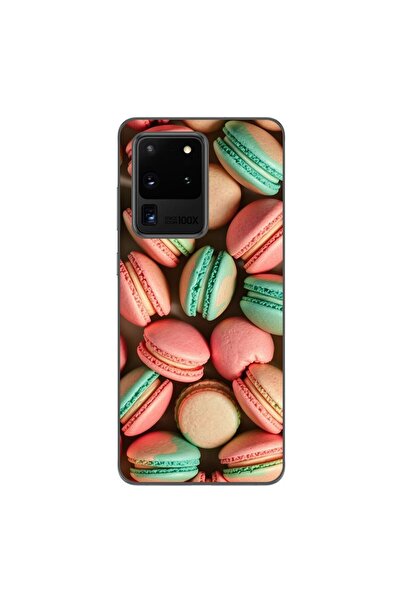 OEM Калъф, съвместим със Samsung Galaxy S20 Ultra, силиконов гел TPU, с шарка...