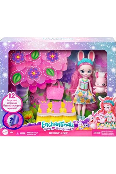 mattel Ενταντίμαλς Κούκλα Μπέιμπι Μπεστ Φρεντς και Φιλαράκια Ζώα με Εκπλήξεις...