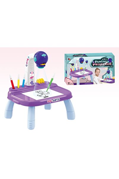 Blue Toys Πίνακας Προβολής Σχεδίασης Μωβ (MKR369377)