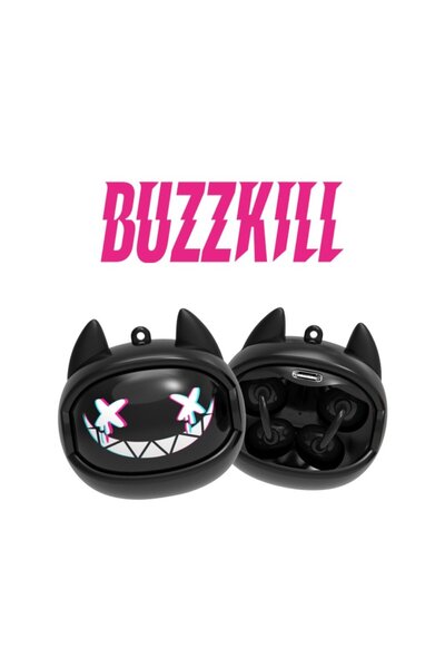 KiddoBoo Ακουστικά Goat Buzzkill (KBG08BLK)