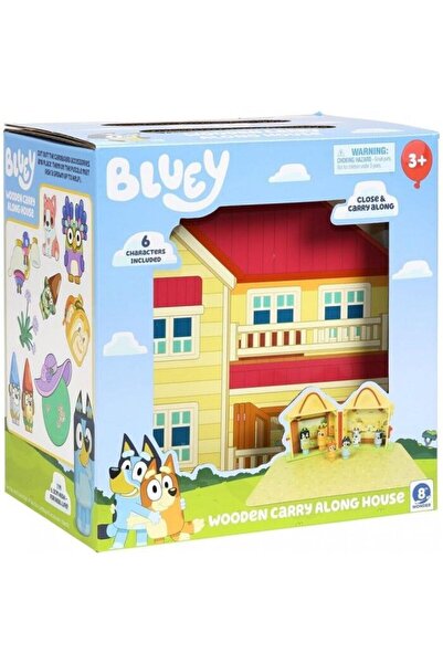 GIOCHI PREZIOSI Ξύλινο Σπίτι Μπλούι με 6 Φιγούρες (BLYA1000)