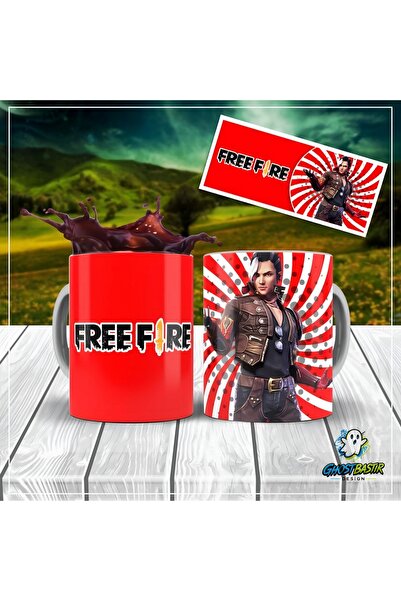 Ghostbastır Design Freefire Cup Cup |   Single Piece K0226