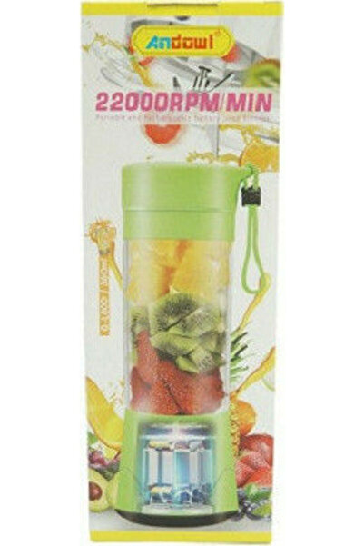 Andowl Μπλέντερ με πλαστική κανάτα 380 ml Πράσινο Q-L800