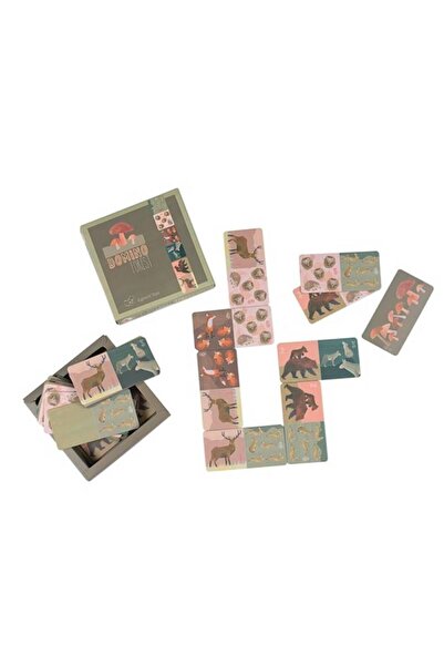 Egmont Toys Domino cu animale din pădure