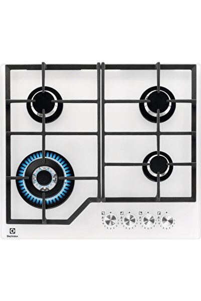 Electrolux Płita gaz KGG64362W 4 zone gatit Alb 8900 W