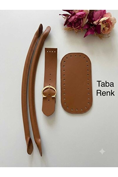 zg hobi aksesuar Artificial Leather Knitting Kit-Pelikan Handle-Base-Cover