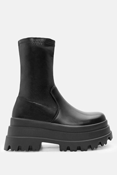 Luigi Μποτάκια Sock - Μαύρα - 39