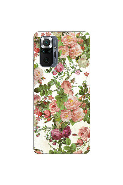 Other Xiaomi Redmi Note 10 Pro Max Pink roses 2 Transparent Silicone TPU Θήκη