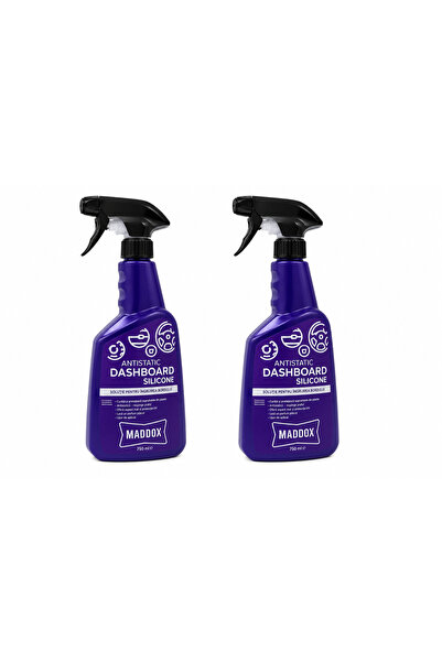 Maddox Top Bottom Set of 2 x Car Dashboard and Interior Care Solution Silicon...