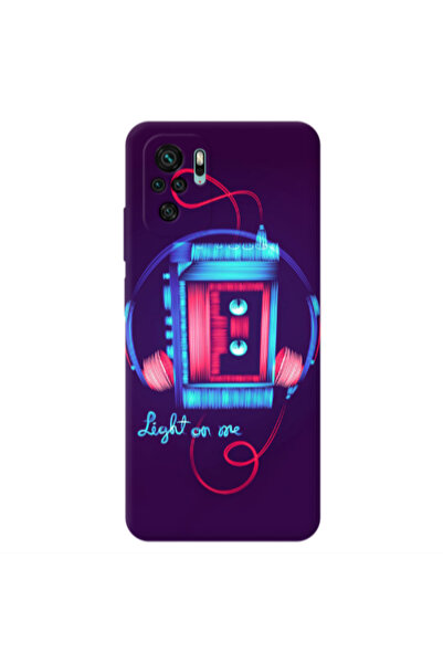 Other Xiaomi Redmi Note 10S Light on me Transparent Silicone TPU Θήκη